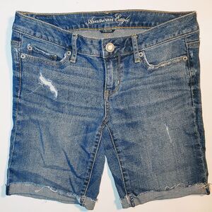 American Eagle Outfitters jean cut off shorts